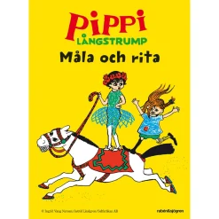 Pippi Långstrump måla och rita