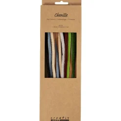 Piprensare 30 cm 25-pack Naturfärger