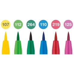 PITT Artist Brush 6-pack Spring