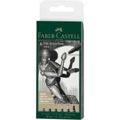 PITT Artist 6-pack Black