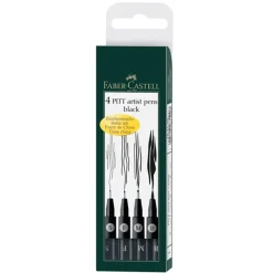 PITT Artist 4-set Black