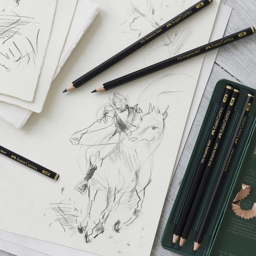 PITT Graphite Matt Blyertspenna