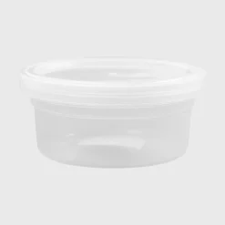 Plastburk med lock 125ml 20-pack