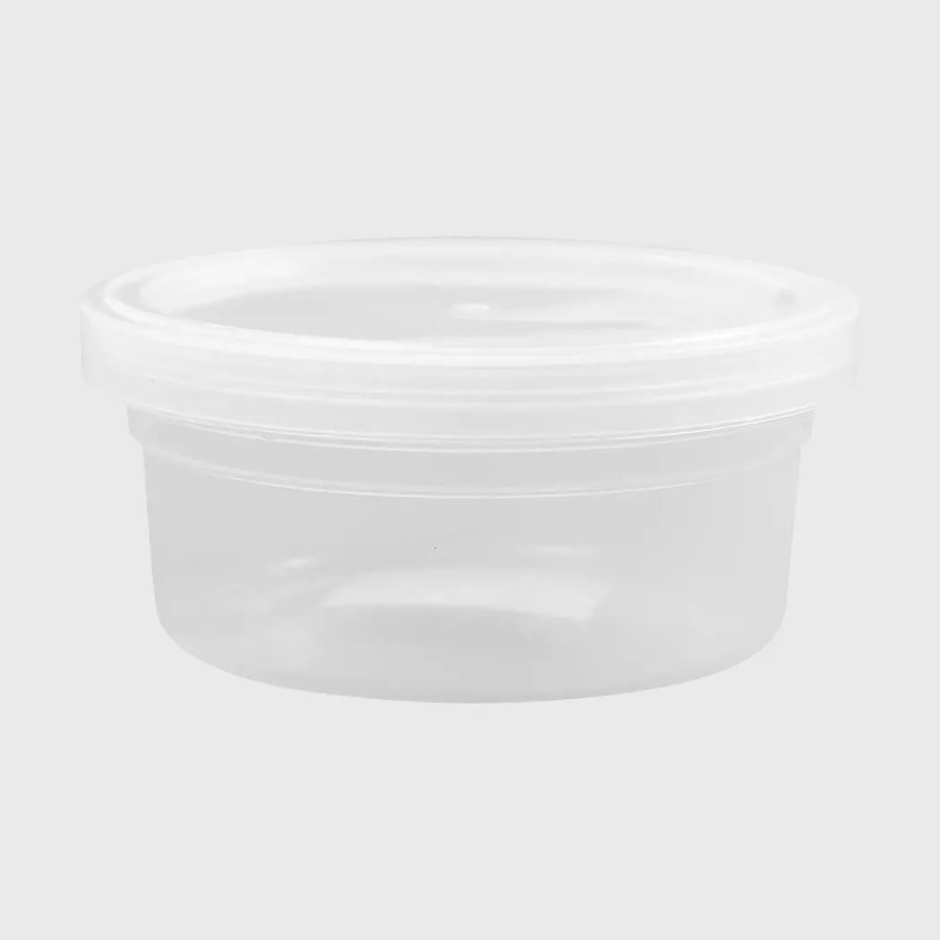 Plastburk med lock 125ml 20-pack