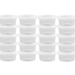 Plastburk med lock 125ml 20-pack