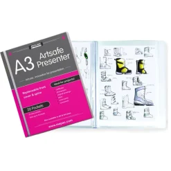 Plastfickor ArtSafe A3