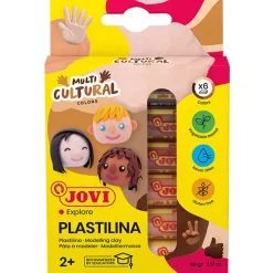 Plastilina Modellera 6-set Hudfärger 15 g