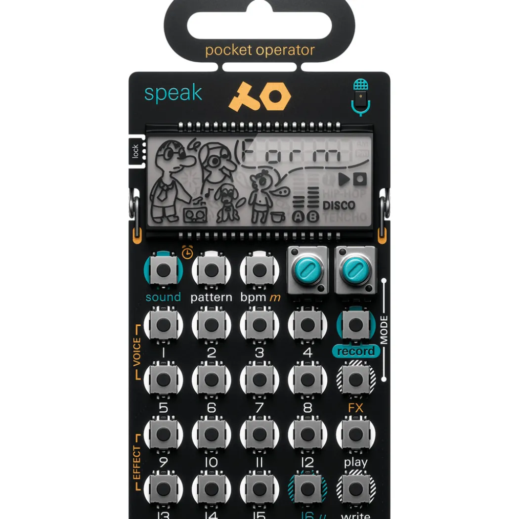 Pocket Operator PO-35 speak