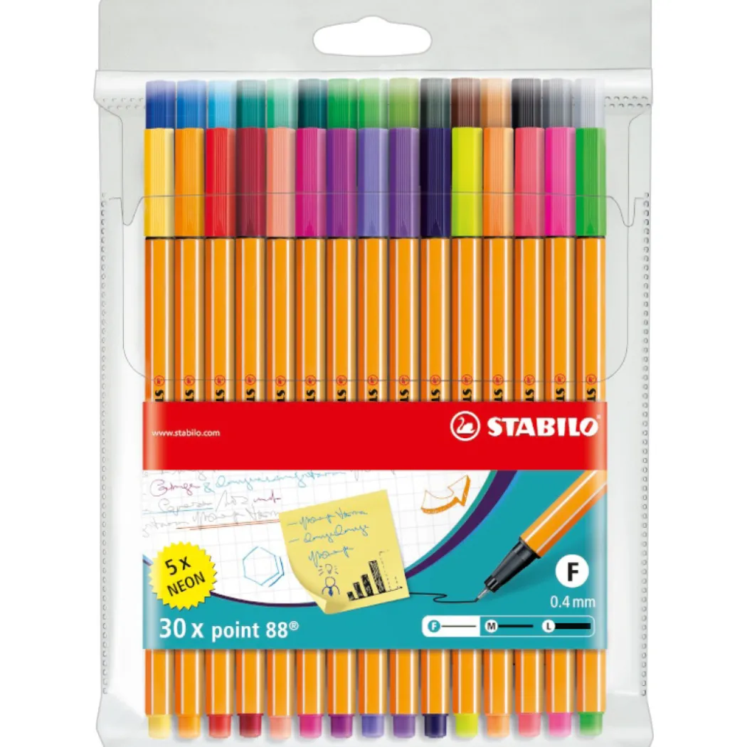 Point 88 Fineliner 30-pack