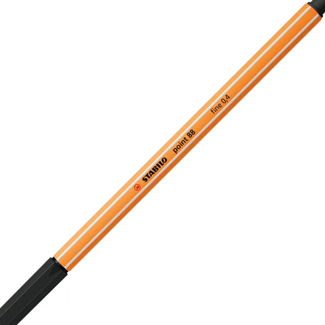 Point 88 Fineliner 3-pack Svart