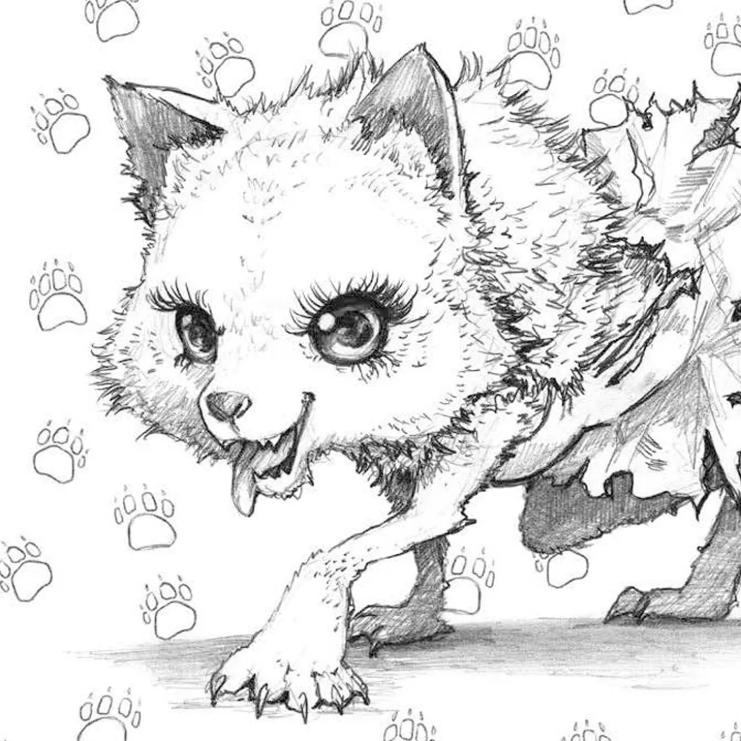 Pop Manga: Cute and Creepy Coloring Book