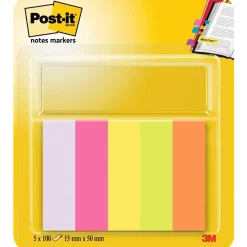 Post-it Indexflikar 15x50 mm 5 färger