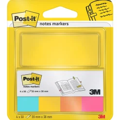 Post-it Indexflikar 20x38 mm 4 färger
