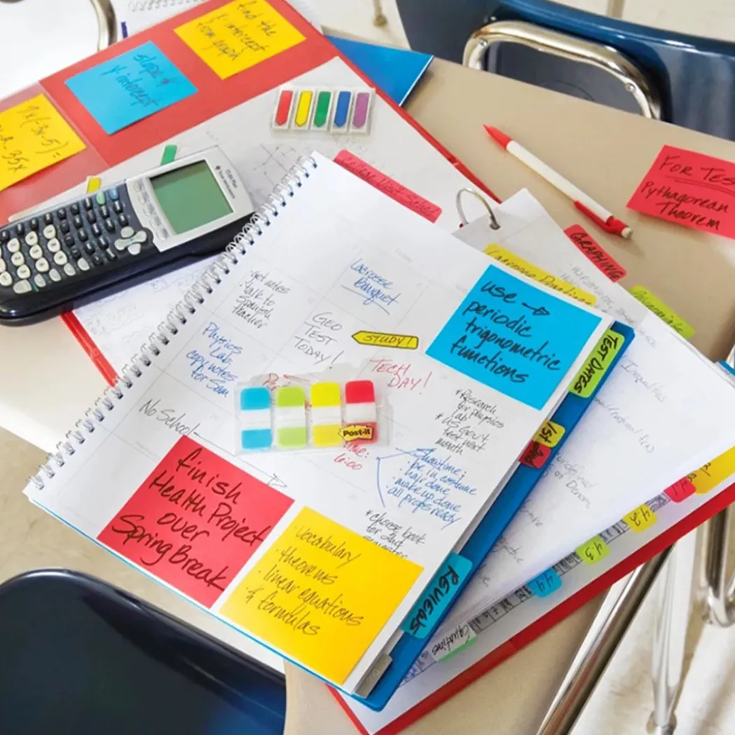 Post-it Indexflikar 15,8x38,1 mm Strong 4 färger