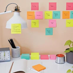 Post-it Super Sticky 47,6x47,6 Färgmix Cosmic 12-pack