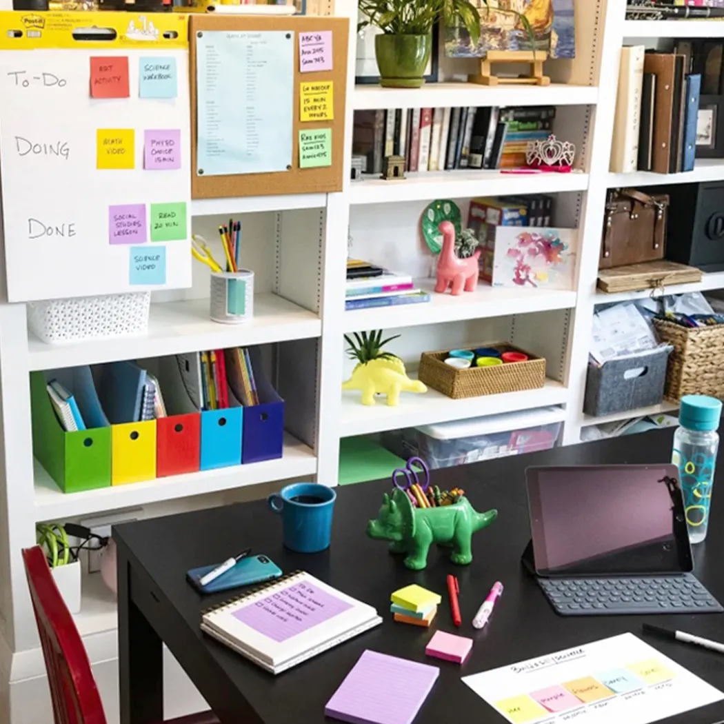 Post-it Super Sticky 76x127 Färgmix Playful 6-pack