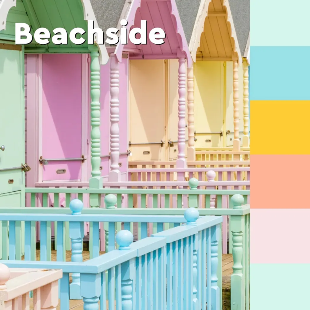 Post-it 76x127 Färgmix Beachside 6-pack