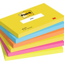 Post-it 76x127 Färgmix Energetic 6-pack