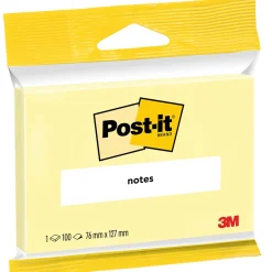 Post-it 76x127 Gul