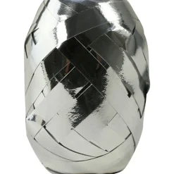 Presentband Metallic 10m x 7 mm Silver
