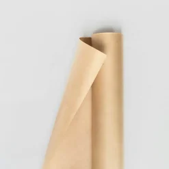 Presentpapper 3-pack 50cm x 5m Kraft/Guld/Röd