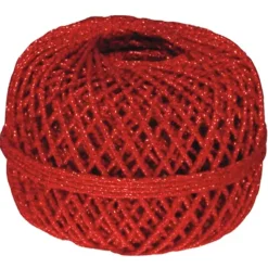 Presentsnöre 20m x 1mm Röd