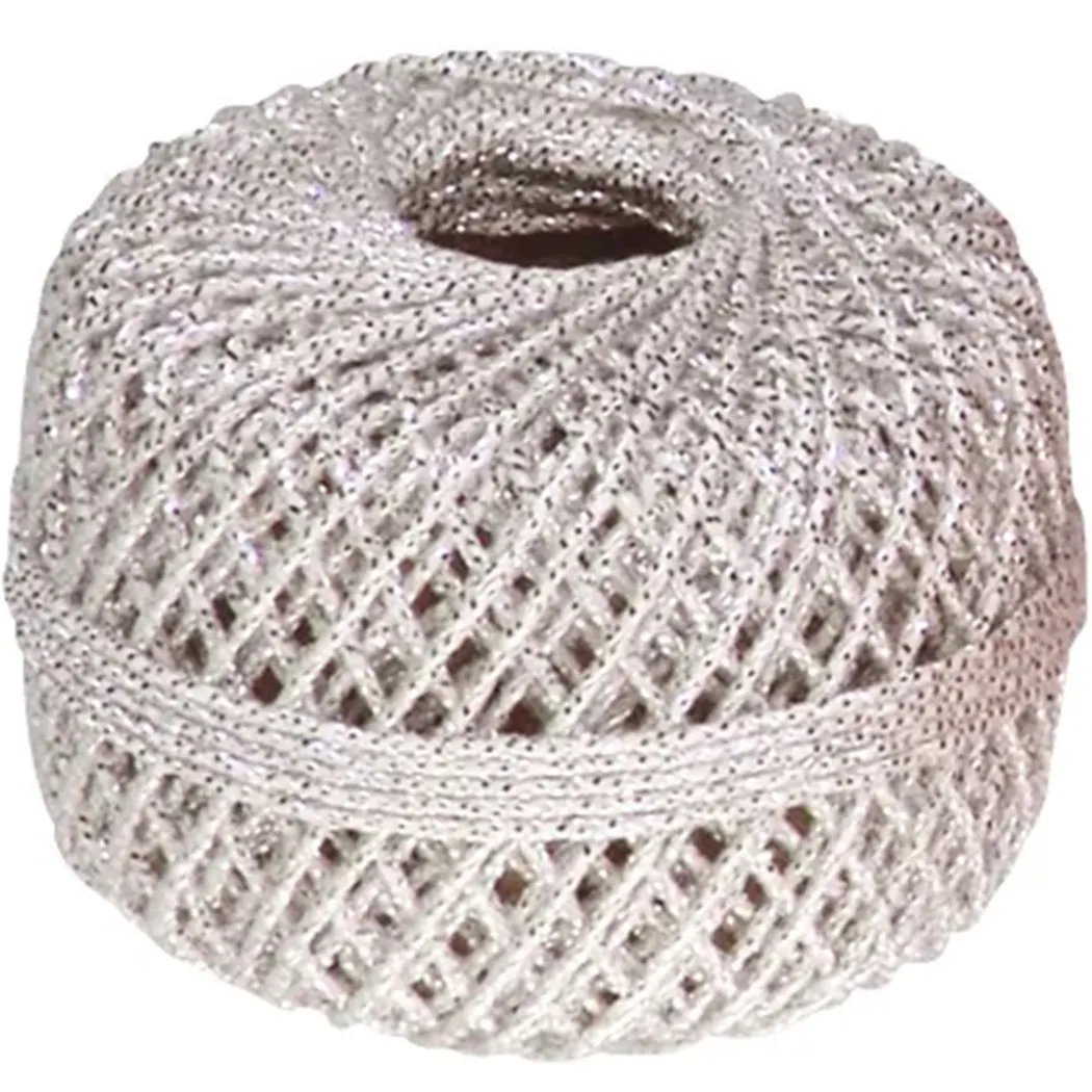 Presentsnöre 20m x 1mm Silver