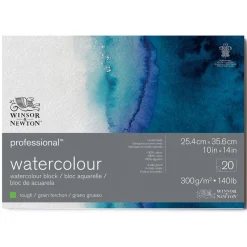 Professional Akvarellblock Rough 23x31 cm 300g