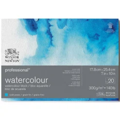 Professional Akvarellblock CP 18x26 cm 300g