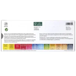 Professional Akvarellfärg Tub 5ml 12-set