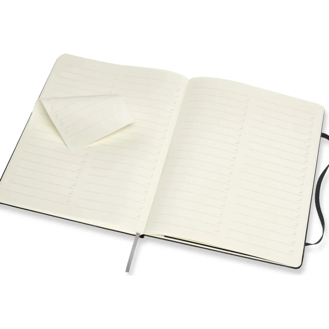 Pro Hard Cover Notebook XL Black Linjerad