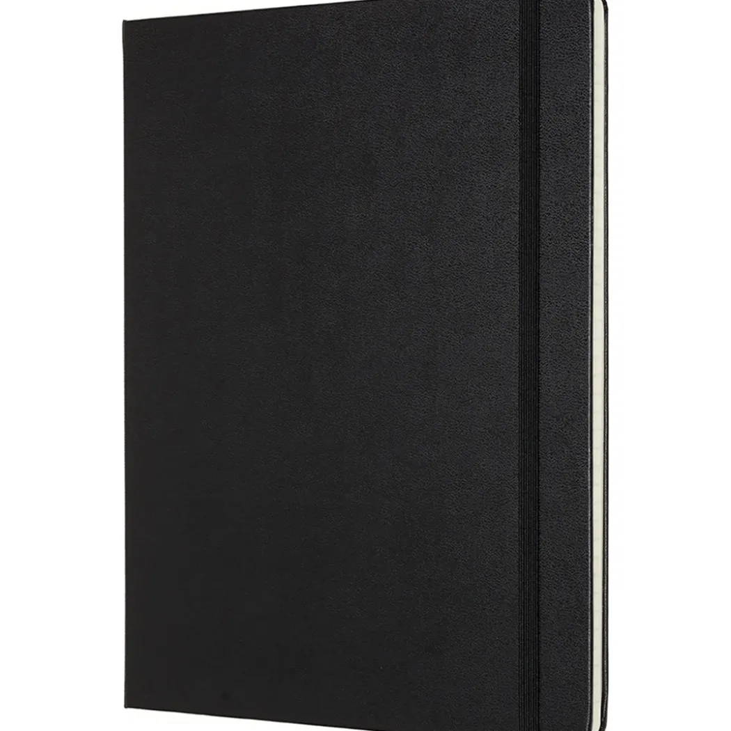 Pro Hard Cover Notebook XL Black Linjerad