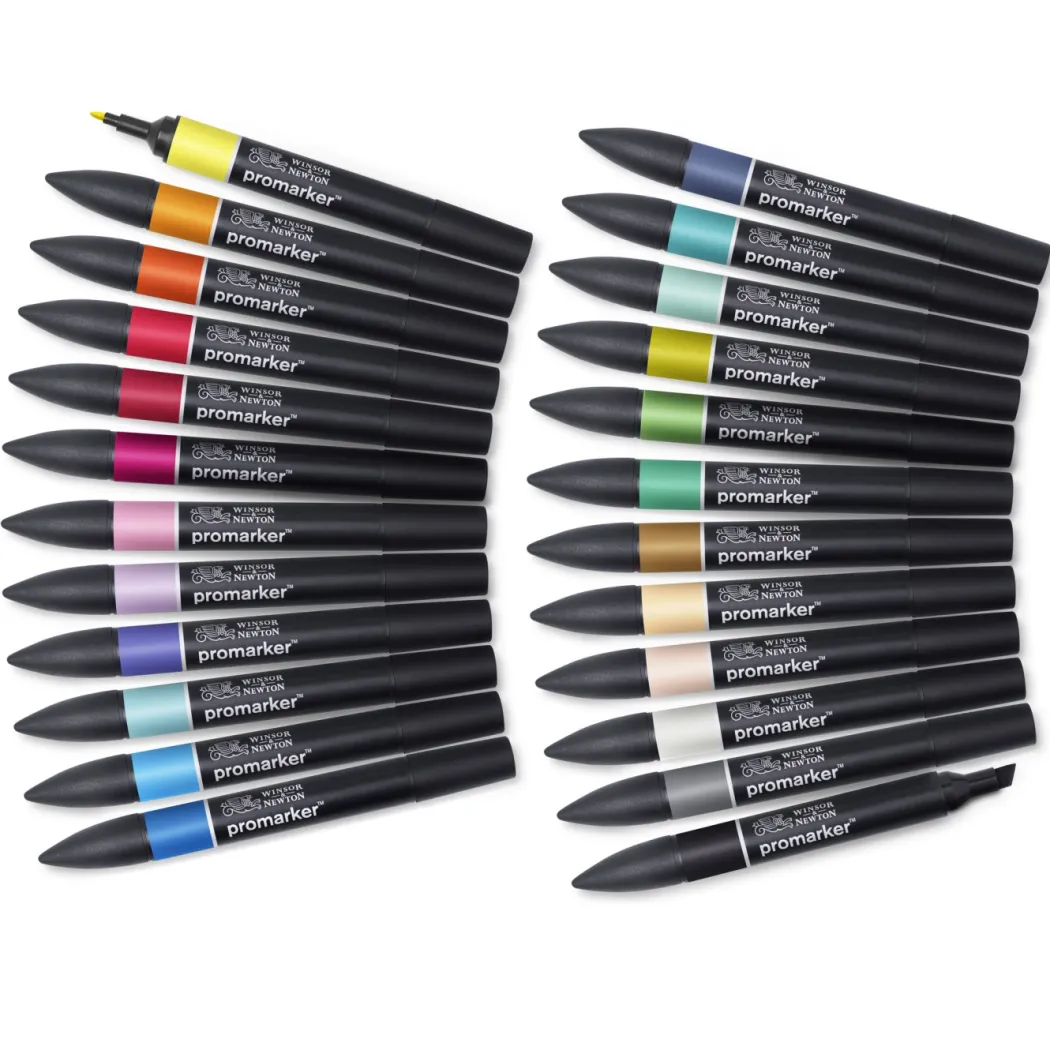 Promarker Arts & Illustration Wallet 24-set