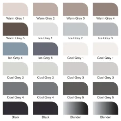 Promarker Black & Greys Wallet 24-set