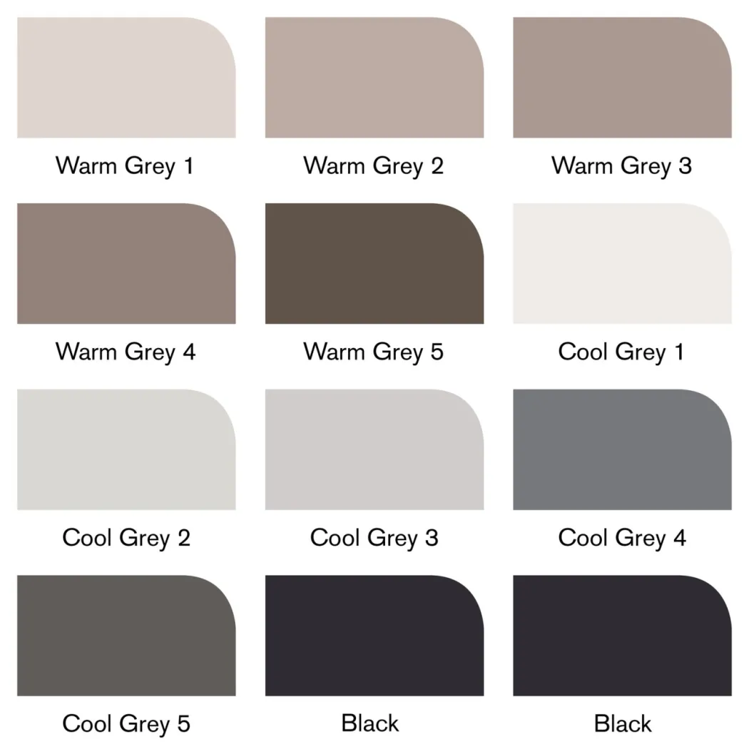 Promarker Brush Neutral Tones 12-set + Blender