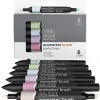Promarker Brush 6-set Pastel Tones