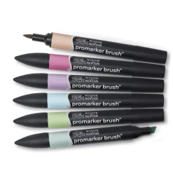 Promarker Brush 6-set Pastel Tones