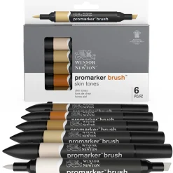 Promarker Brush 6-set Skin Tones