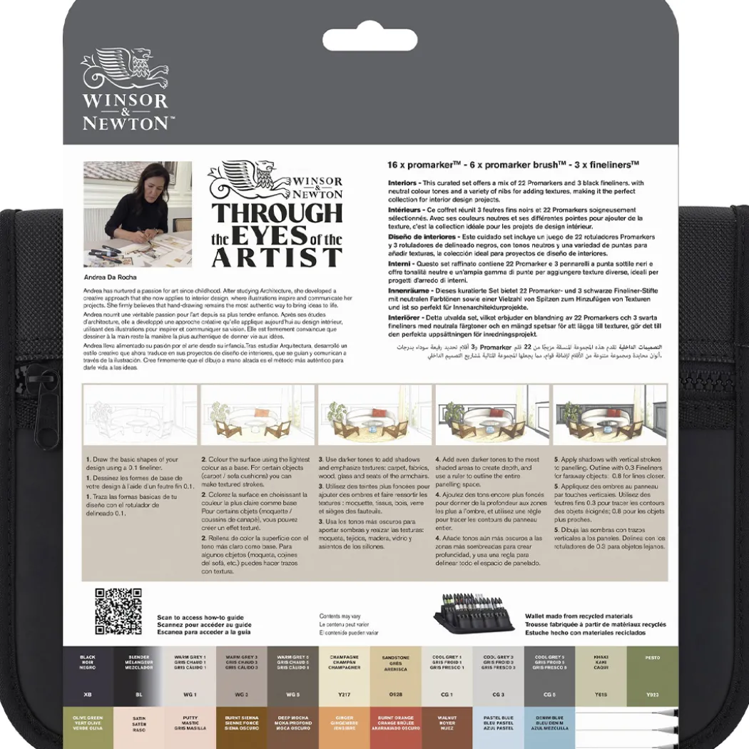 Promarker Interiors Wallet 25-set