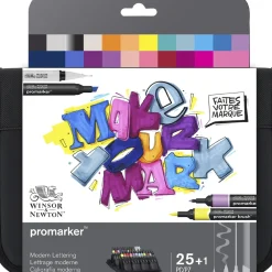 Promarker Modern Lettering Wallet 25-set