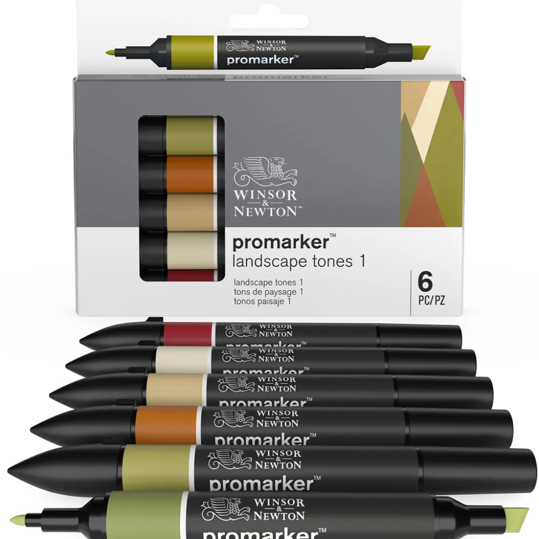 Promarker 6-set Landscape Tones