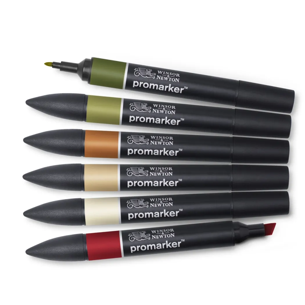 Promarker 6-set Landscape Tones
