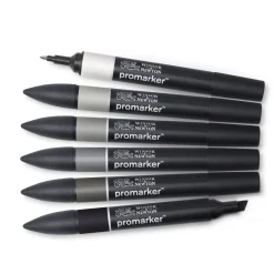 Promarker 6-set Neutral Grey tones
