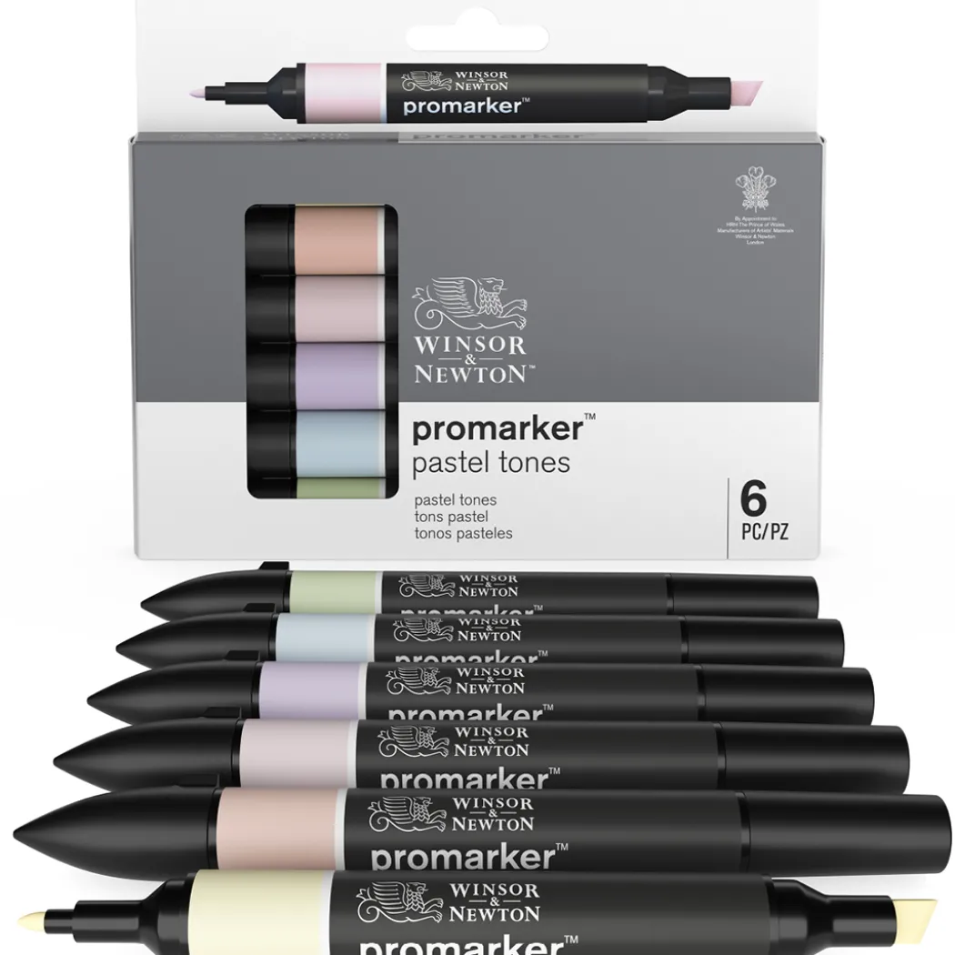 Promarker 6-set Pastel tones