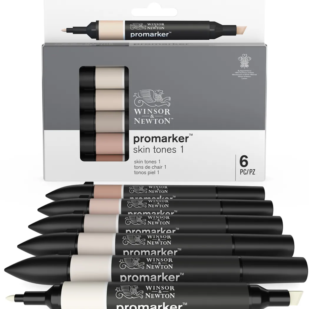 Promarker 6-set Skin Tones 1