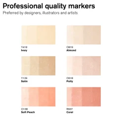 Promarker 6-set Skin Tones 1