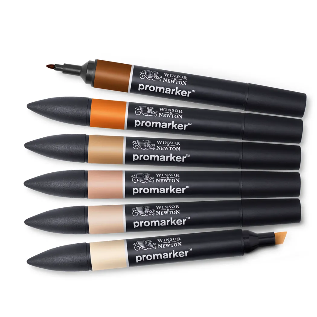 Promarker 6-set Skin Tones 2