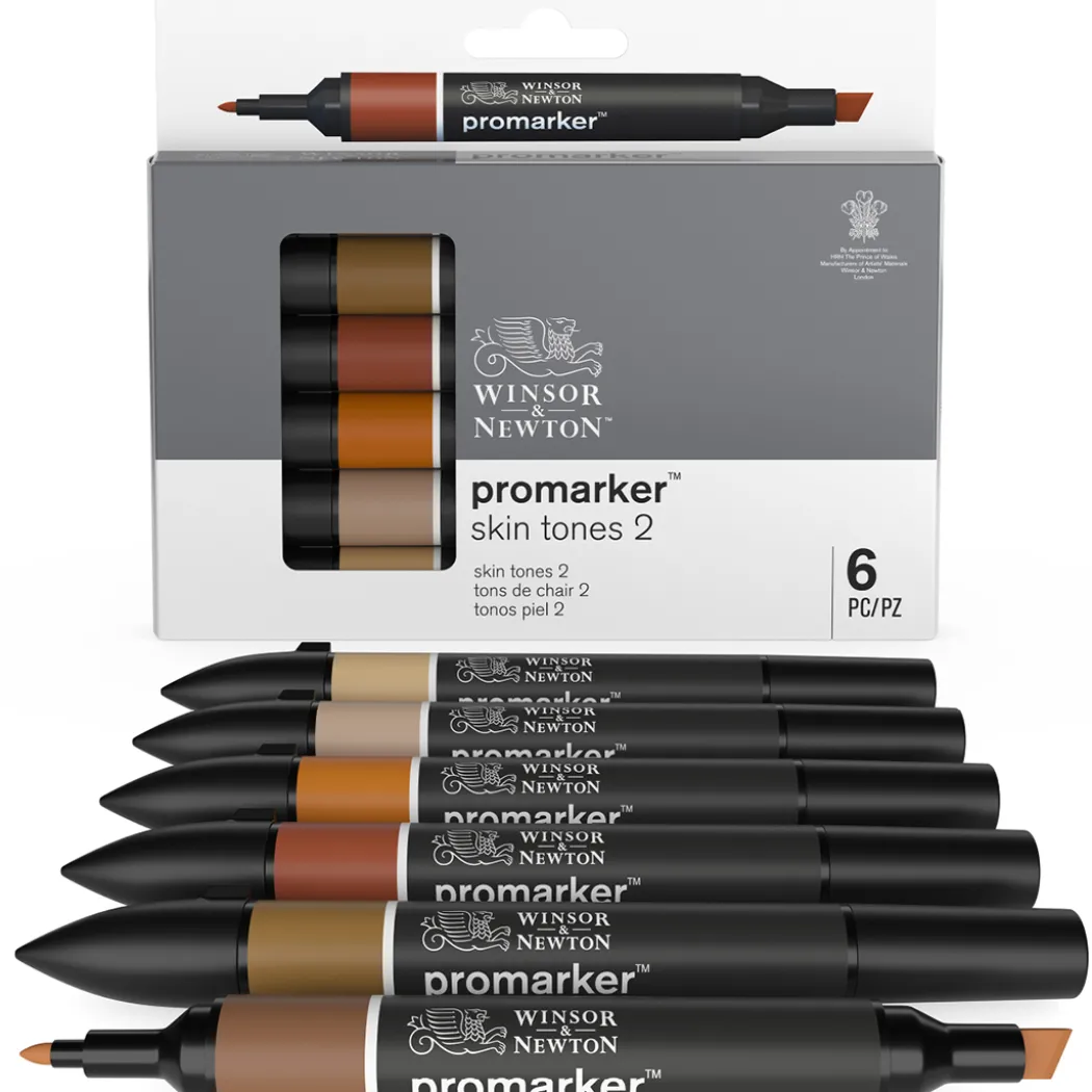 Promarker 6-set Skin Tones 2