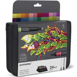 Promarker Student Designer 24-set + Wallet