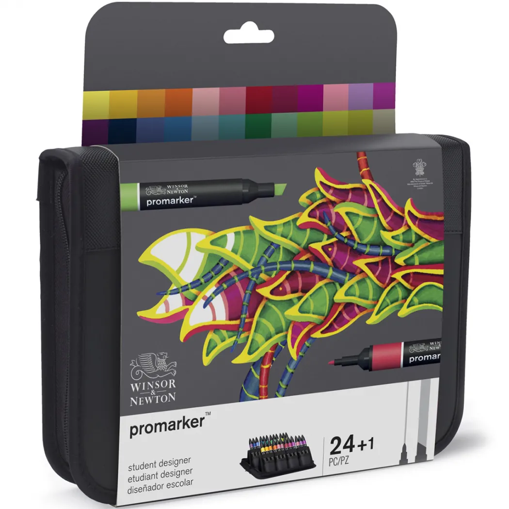 Promarker Student Designer 24-set + Wallet
